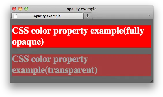 Csspropertiesopacity W3c Wiki Transparent Css Png White Rectangle Transparent