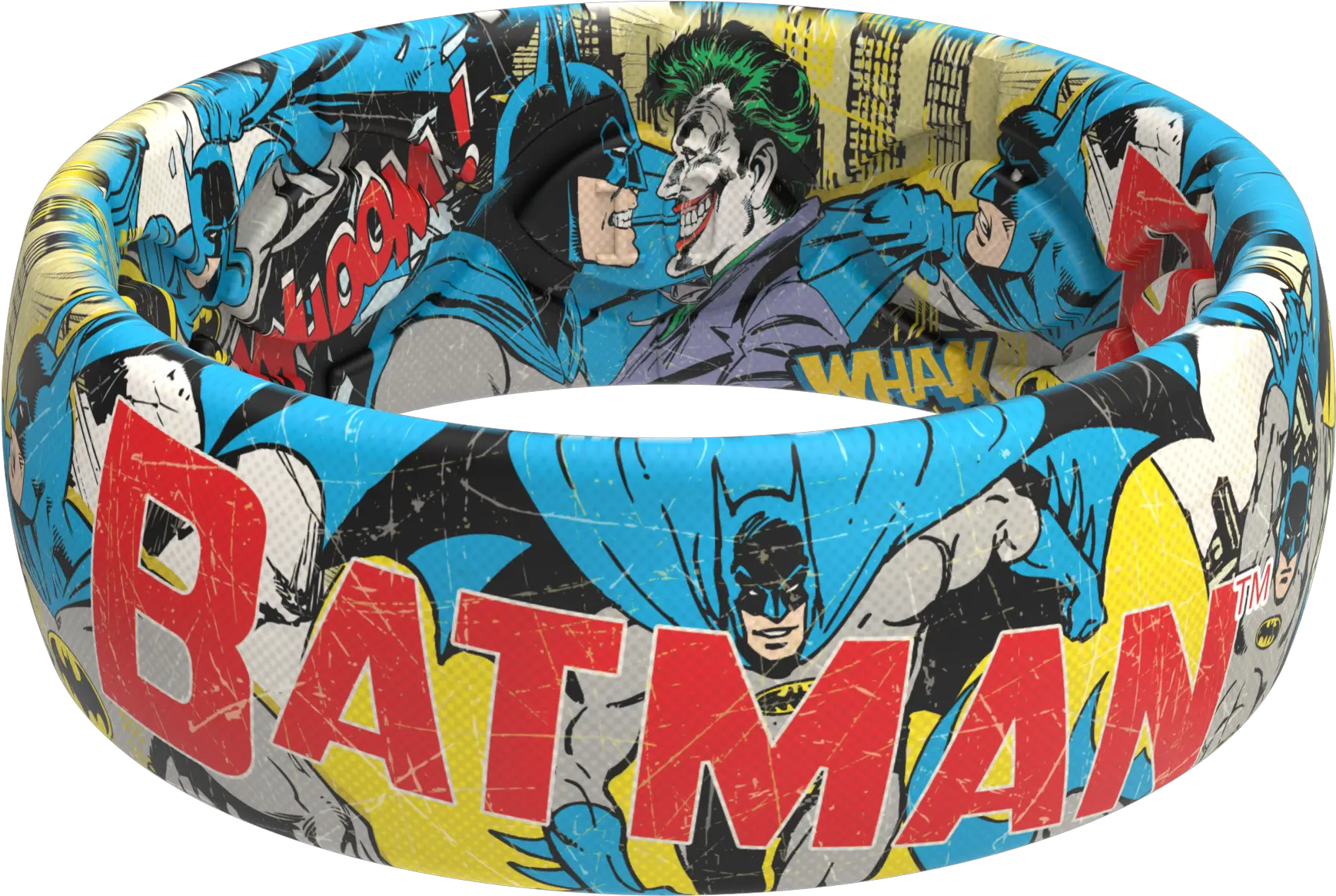 Dc Superman Comic Ring U2013 Groove Life Batman Silicone Ring Png Dc Comics Icon Batman