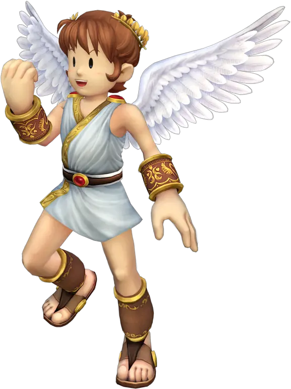 Download Hd Super Smash Bros Project M Classic Pit Pit Kid Icarus Disfraz Png Pit Png