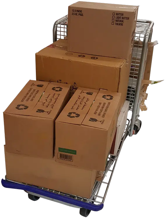 Trolley Boxes Moving Png Delivery Identification Moving Png