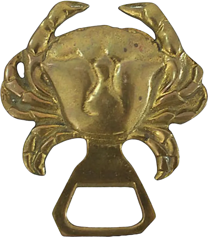 Midcentury Crab Bottle Opener Freshwater Crab Png Crab Transparent