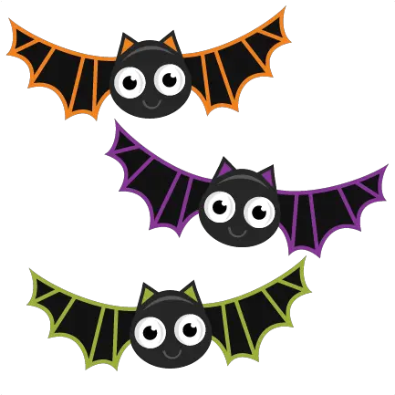 Download Halloween Bat Png Transparent Free Transparent Cute Halloween Clipart Free Bats Png