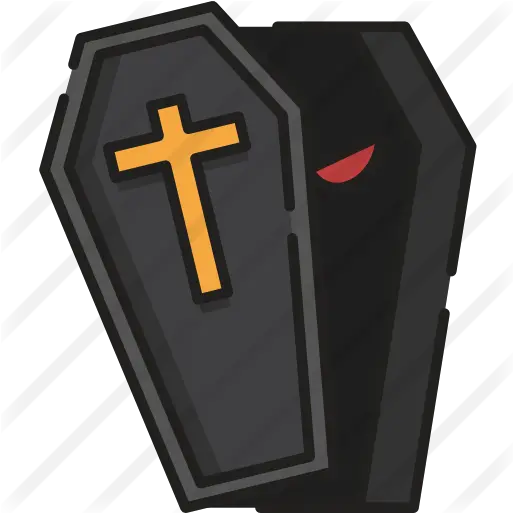 Coffin Free Halloween Icons Coffin Vampire Png Coffin Png