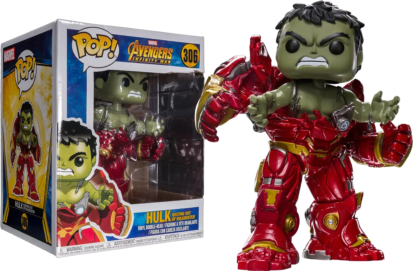 Avengers 3 Infinity War Hulk Busting Out Of Hulkbuster 6u201d Super Sized Pop Vinyl Figure Funko Pop Hulk Busting Out Of Hulkbuster Png Infinity War Png