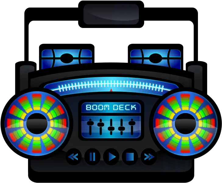 Free Clip Art Boom Clipart Music Player Png Boom Box Icon