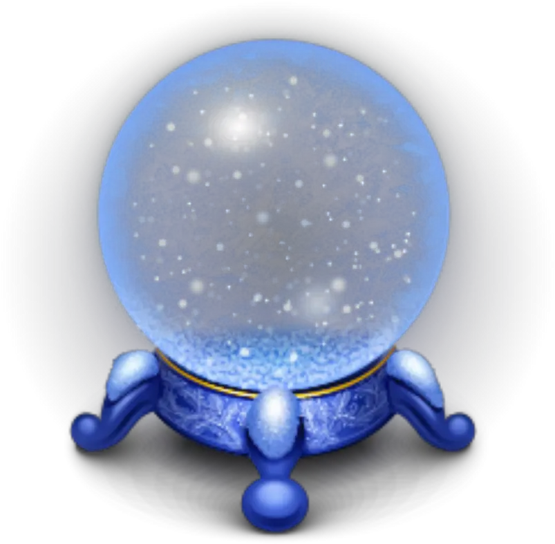 Download Mq Glob Snowglobe Winter Snow Crystal Ball Png Psychic Crystal Ball Png