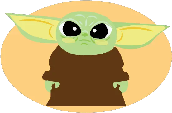 Baby Yoda Cartoon Png Yoda Transparent