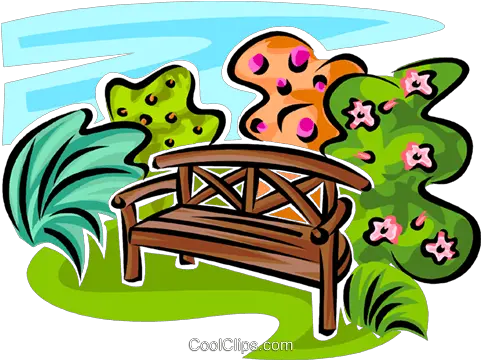 Park Bench Royalty Free Vector Clip Art Illustration Clip Art Png Park Bench Png