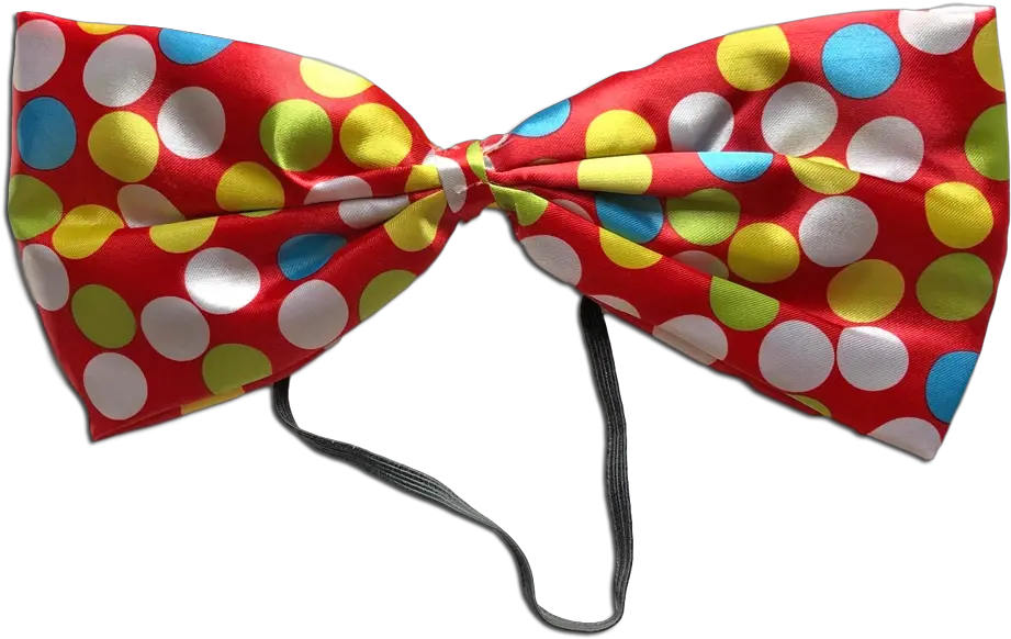 Buy Clown Oversize Spotty Bow Tie Red At Simply Party Supplies For Only R 4500 Polka Dot Png Clown Hair Png