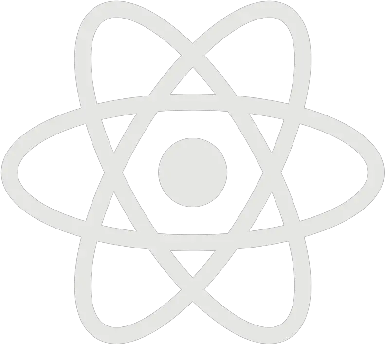 React Native Logo White React Native Black Logo Png React Logo Png