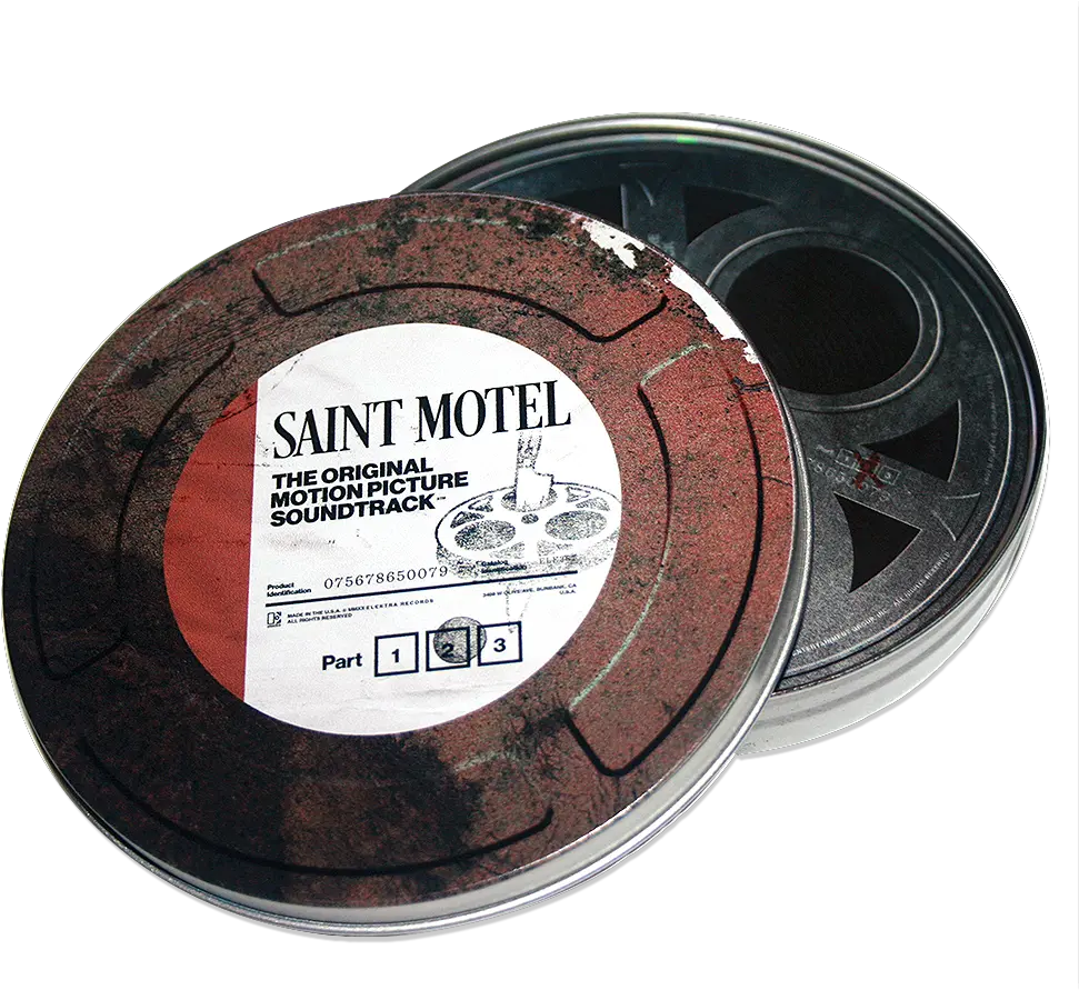 Saint Motel The Original Motion Picture Soudtrack Part 2 Cd Saint Motel Original Motion Picture Soundtrack Saint Motel Vinyl Png Film Reel Logo