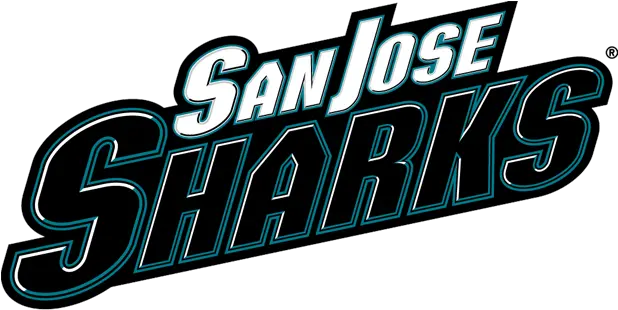 Download Home Ice Hockey Nhl San San Jose Sharks Name Logo Png San Jose Sharks Logo Png