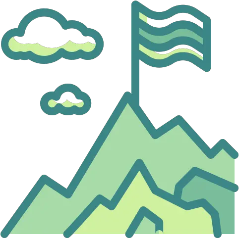 Flag Icon Mountain Top Challenge Vertical Png Adventure Icon Transparent