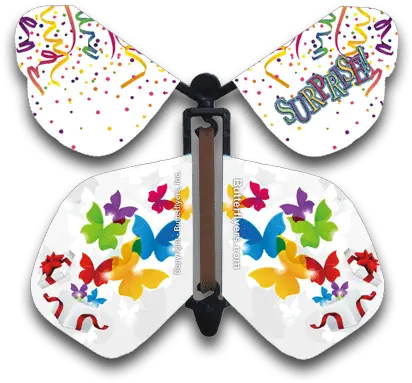 Surprise Flying Butterfly Flying Butterfly Greeting Card Png Flying Butterfly Png