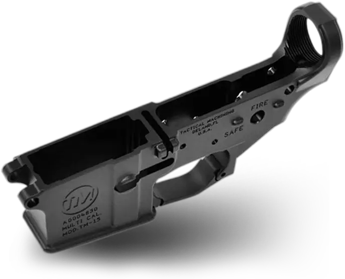 Tactical Machining 80 Lowers Ar 15 Uppers And Parts Solid Png Ar15 Icon