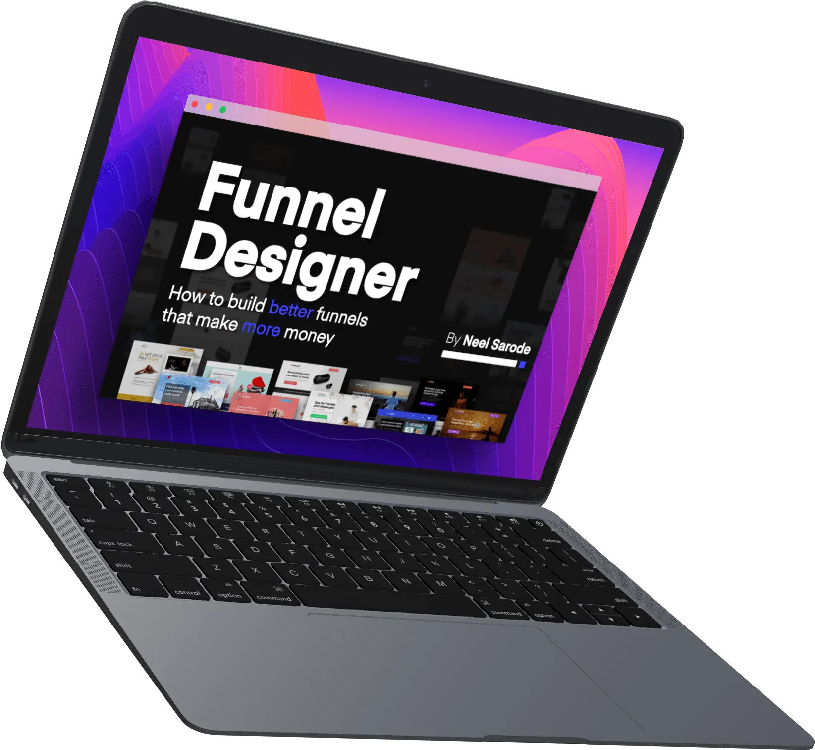 Fd Neel Sarode Wp Design Masterclass Png Laptop Mockup Png