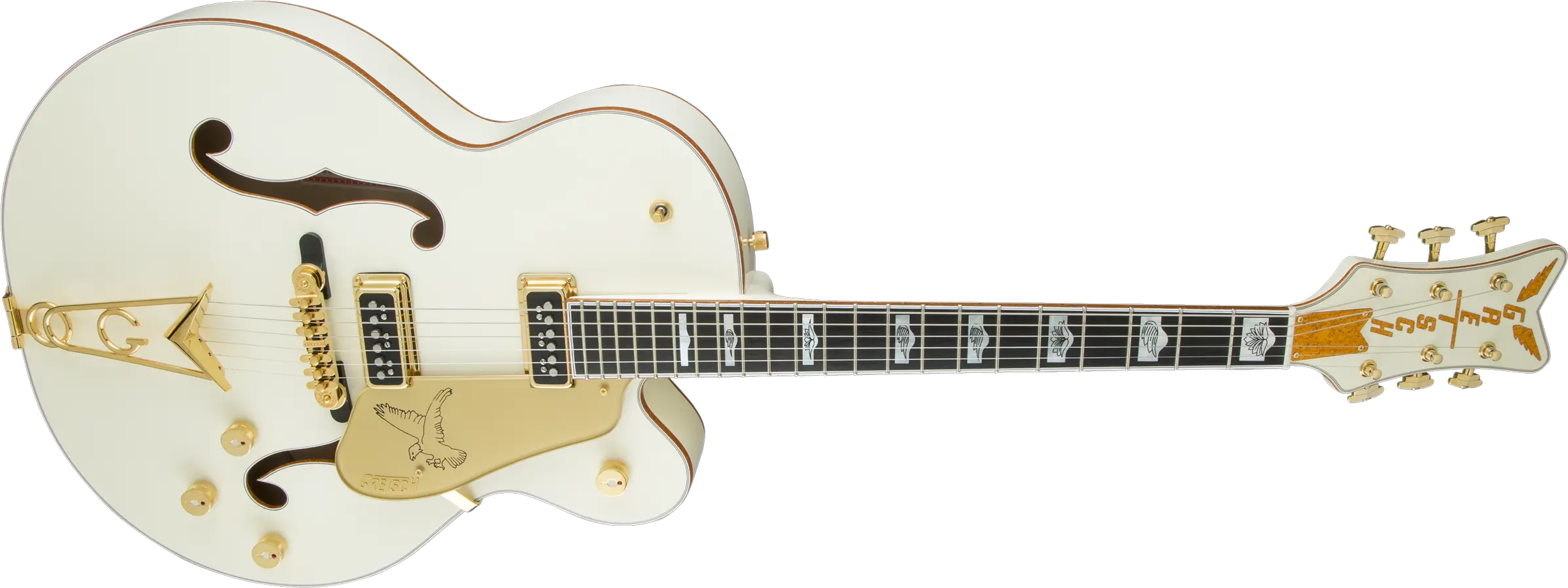 Hollow Body G6136 55 Vintage Select Edition U002755 Falcon Gretsch White Falcon G6636 Png Falcon Transparent