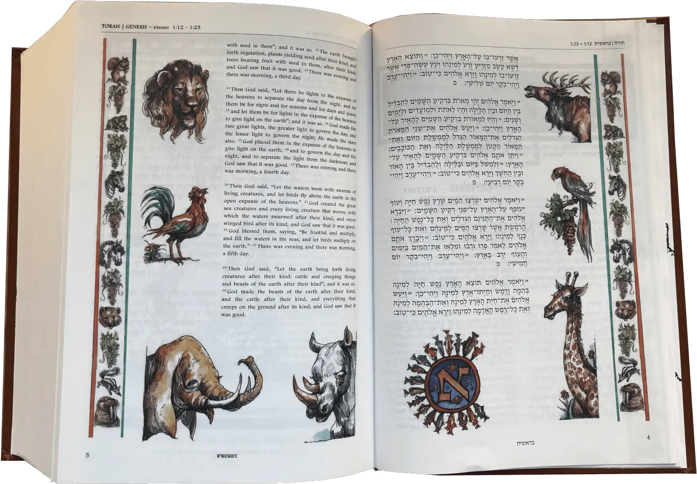 The Illustrated Jerusalem Family Bible Hebrew English Illustrated Jerusalem Family Bible Hebrew English Png Bible Transparent