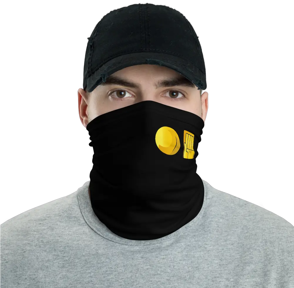 Jotaro Stardust Crusaders Face Mask Neck Gaiter U2013 Alljoestars Masked Deez Nuts Png Jotaro Png