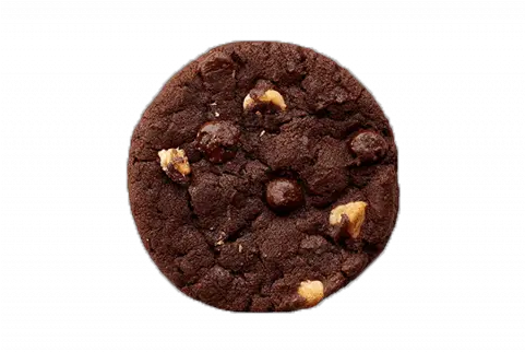 Double Chocolate Chip Cookie Full Size Png Download Seekpng Chocolate Chip Cookie Cookies Png