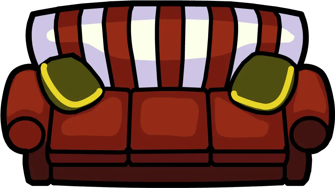 Holly Jolly Couch Club Penguin Furniture Couch Full Size Club Penguin Couch Furniture Png Holly Png