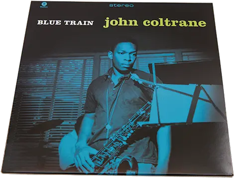 John Coltrane Blue Train Vinyl Record Blue Train John Coltrane Png Vinyl Record Png