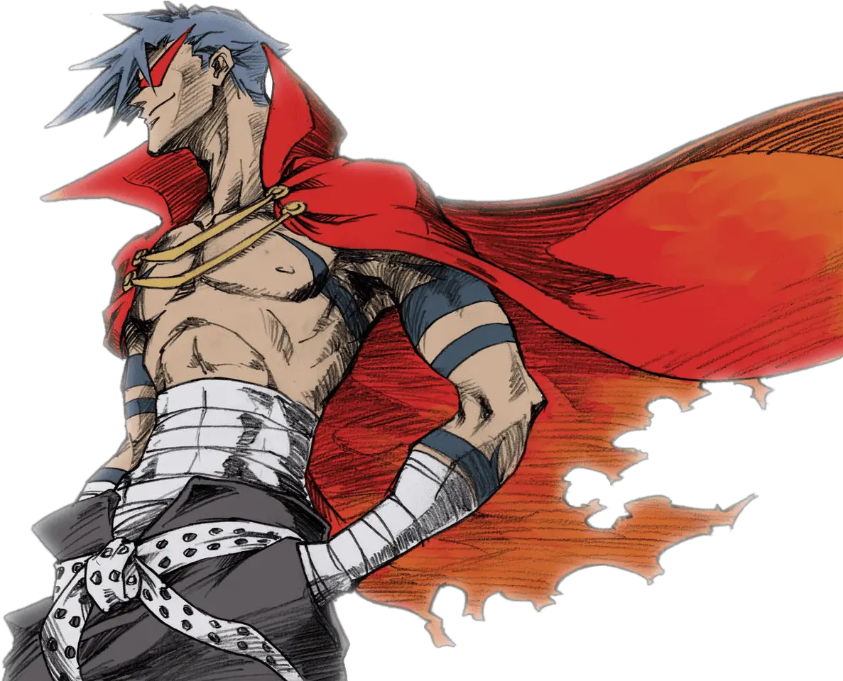 Tengen Toppa Gurren Lagann Render Kamina Tengen Toppa Gurren Lagann Png Gurren Lagann Png