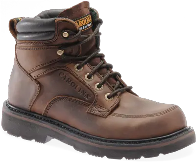 Carolina Menu0027s 6u201d Steel Toe Broad Toe Work Boot Ca1399 Brown U2014 Gilvinu0027s Boots U0026 Shoes Png Boots Png