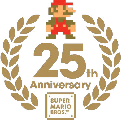 Super Mario All Stars Confirmed For North America Zelda Super Mario 25th Anniversary Logo Png Super Mario Brothers Logo