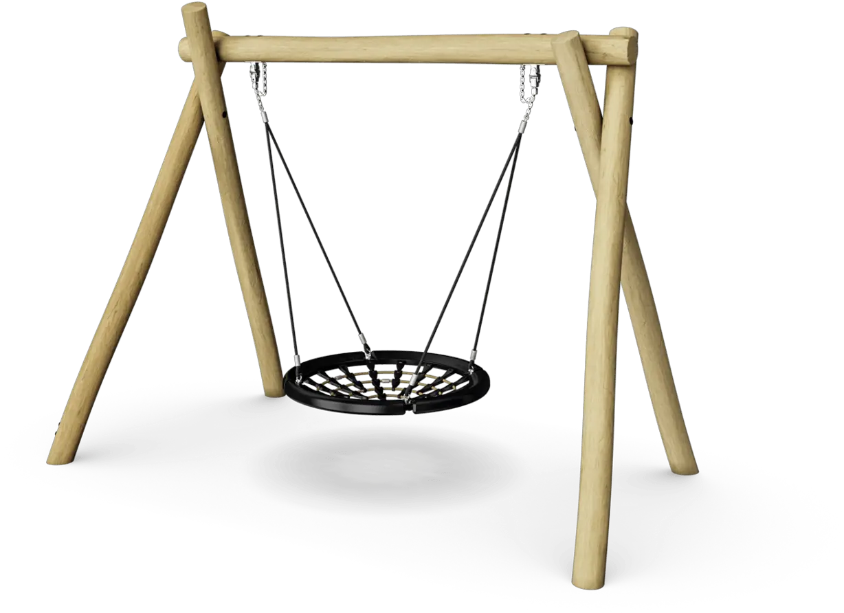 Bird Nest Swing Robinia Swings From Kompan Swing Png Bird Nest Png