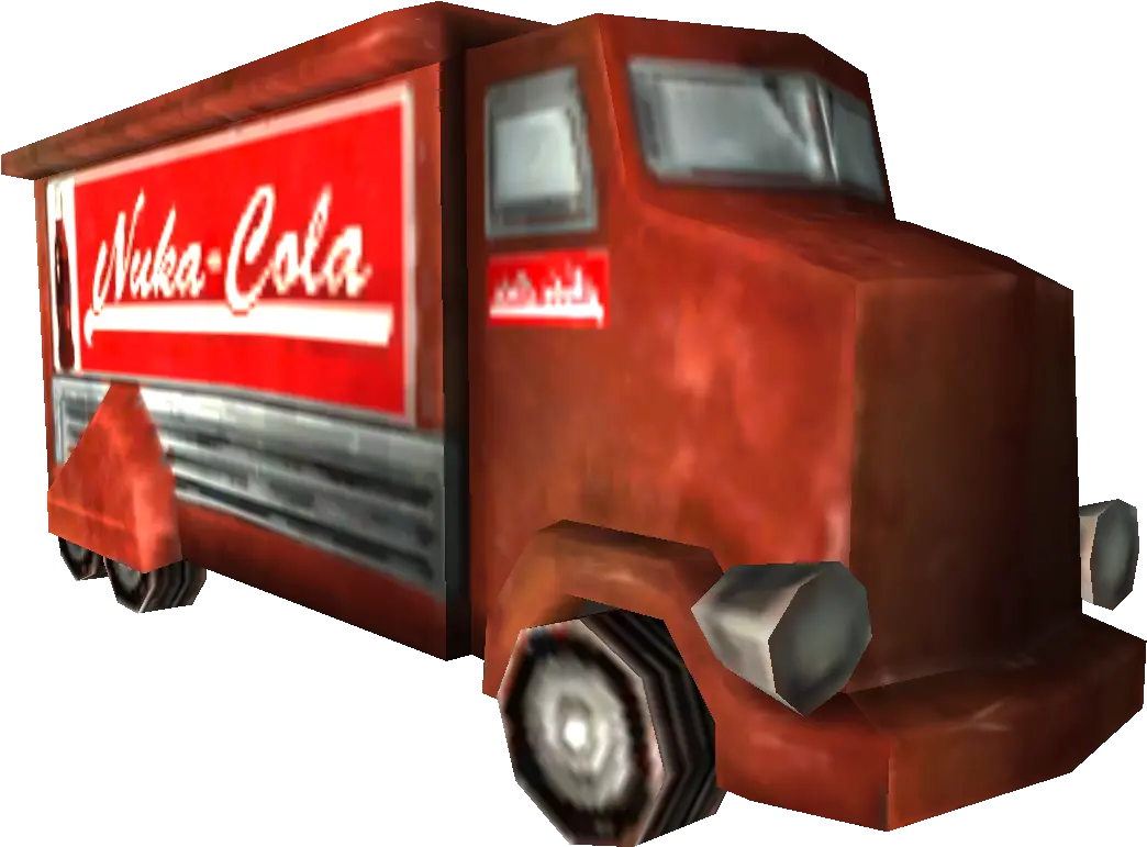 Mtku0027s Card Craft Nuka Cola Truck From Fallout 3 And Nv Fallout 3 Nuka Cola Truck Png Nuka Cola Png