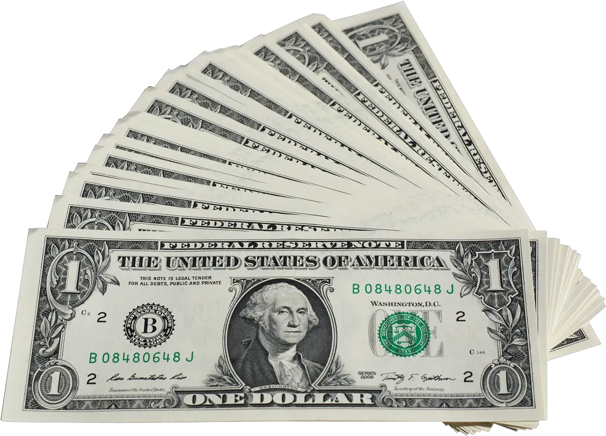 Money Bill Dollar One Dollar Bills Png 100 Dollar Bill Png