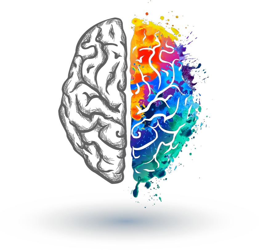 Connect Left Brain Right Brain Clipart Png Brain Logo