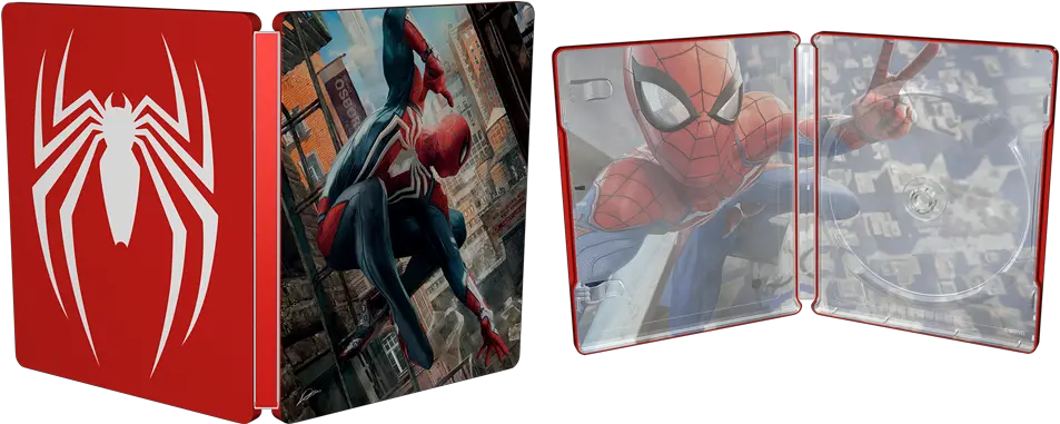 57 30 Incl Spiderman Ps4 Steelbook Edition Png Spiderman Ps4 Png