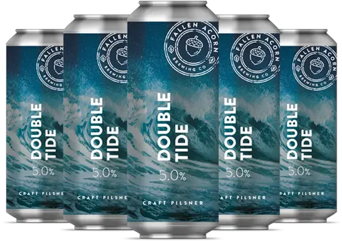 Double Tide 440ml X 12 Fallen Acorn Brewing Co Png Tide Png