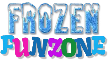 Playful Bold Entertainment Logo Design For Frozen Funzone Calligraphy Png Frozen Logo Png