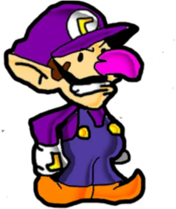 Paper Waluigi Roblox Png Waluigi Hat Png