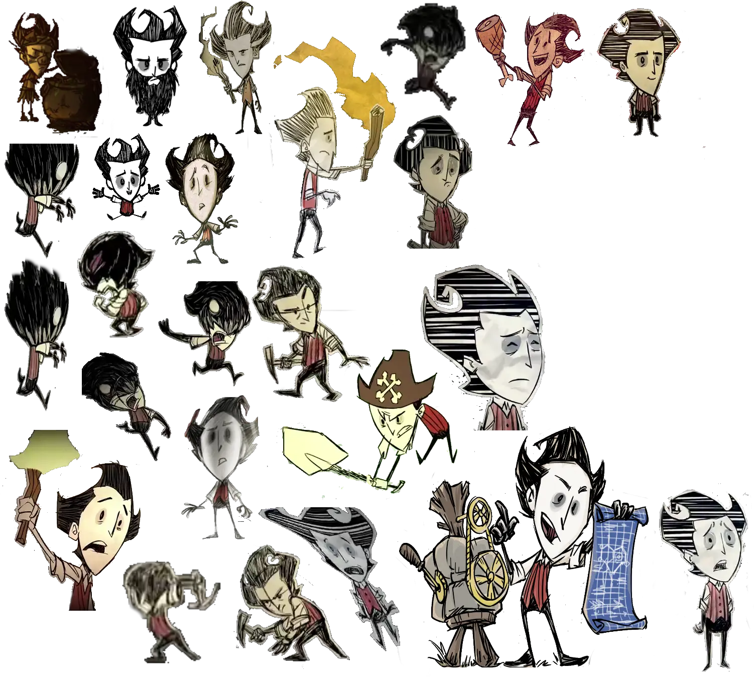 Maxwell Memes The Sequel Page 148 Donu0027t Starve Don T Starve Together Wes Png Jontron Png