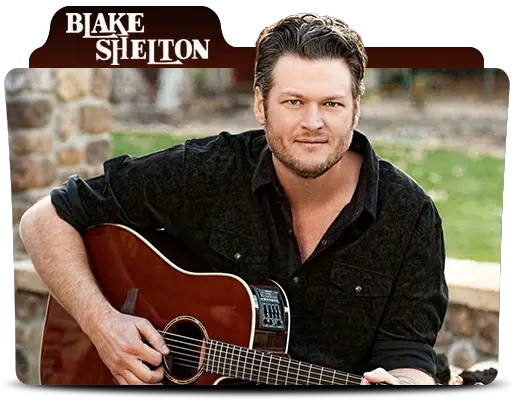 Blake Shelton Folder Icon Music Artists Png Guitar Folder Icon