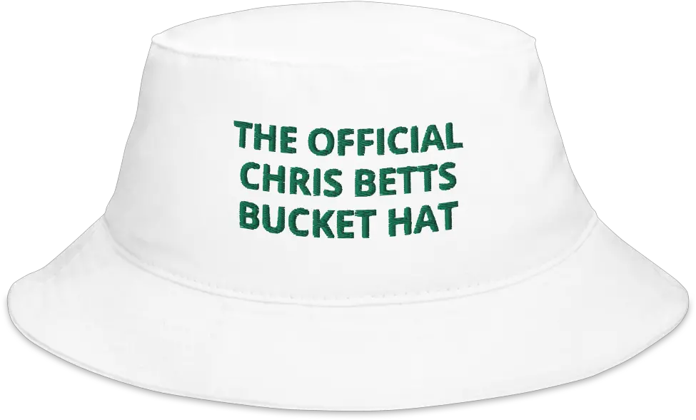 The Official Chris Betts Bucket Hat Png