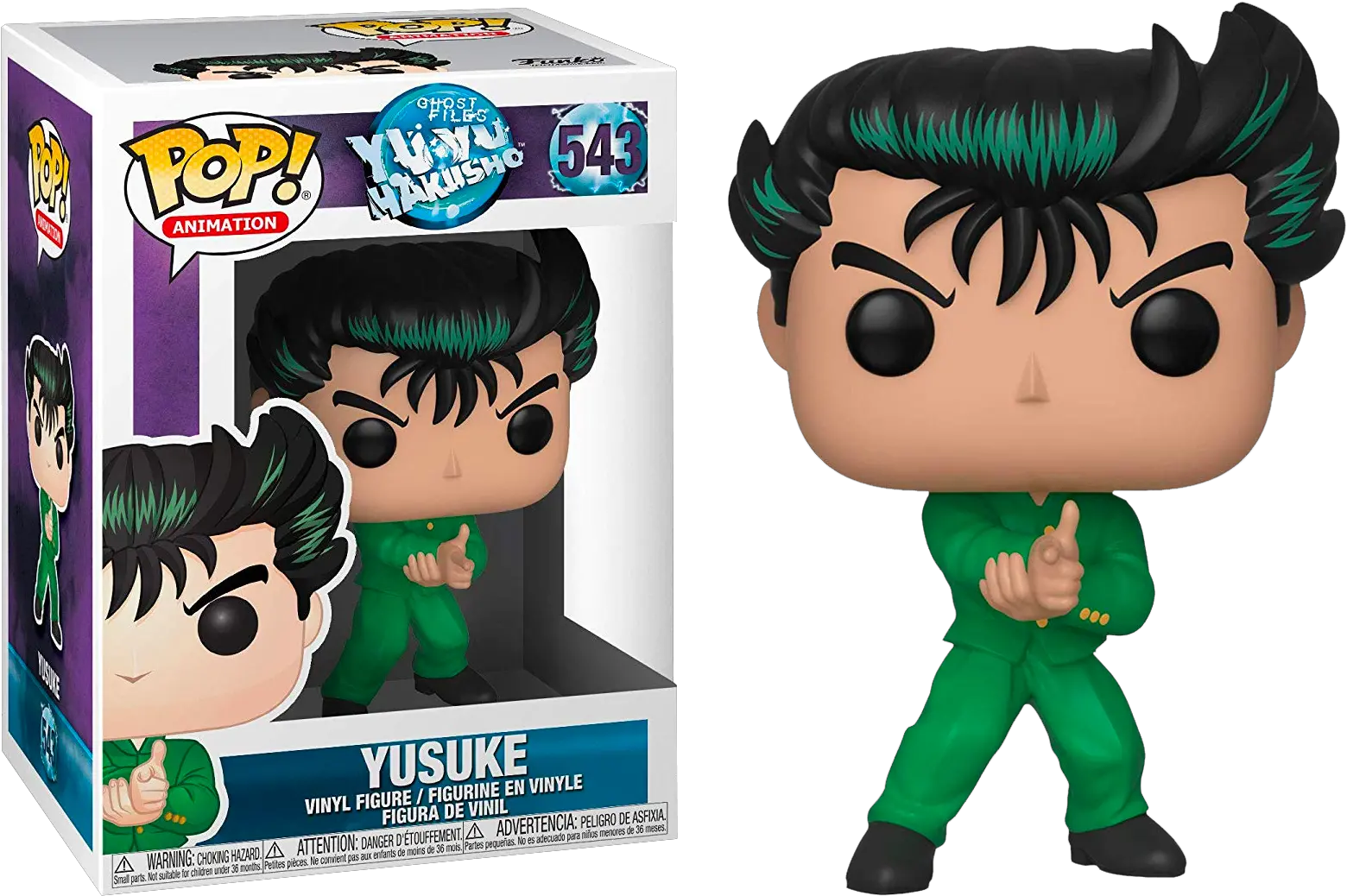 Funko Pop Yu Hakusho Yusuke 38718 Funko Pop Yu Yu Hakusho Png Yu Yu Hakusho Png