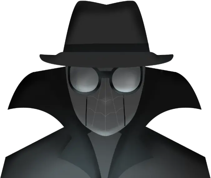 Spider Spider Man Noir With Hat Png Spider Gwen Png