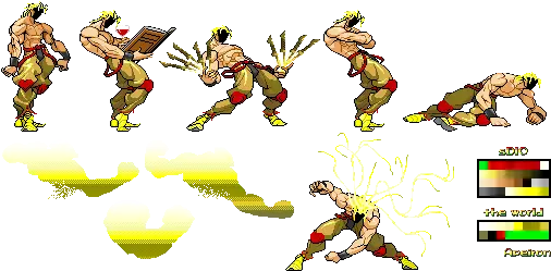 Well Shadow Dio Anime Color Palmod Hftf Shadow Dio Palmod Png Dio Transparent