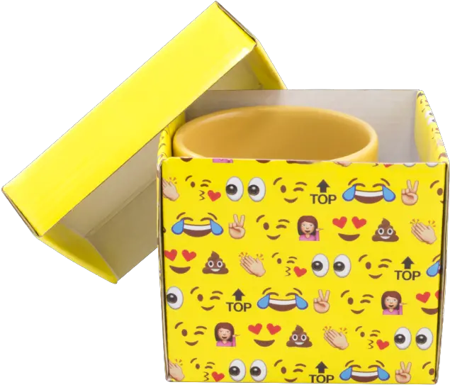 Download Hd Caneca Divertida Happy Png Nerd Emoji Png