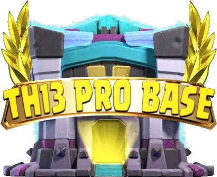 Custom Th13 Pro Base Png Coc Logos