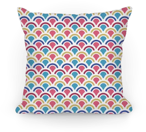 Mermaid Scales Pattern Pillows Cushion Png Mermaid Scales Png