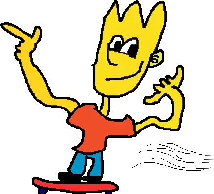 Nirvana Transparent Simpsons Picture Skateboarding Png Bart Simpson Transparent