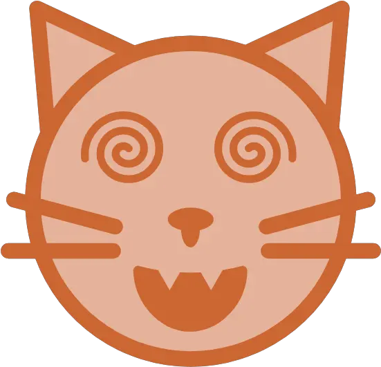 Crazy Cat Graphic Emoji Picmonkey Graphics Happy Png Cat Emoji Png