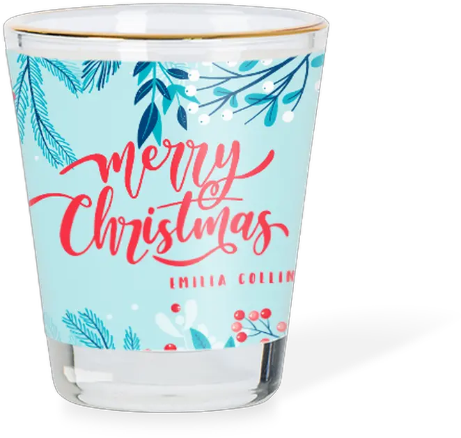 Holly Berry Pint Glass Png Shot Glass Png