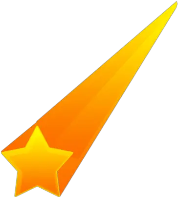 Orange Shooting Star Transparent Png Stickpng Transparent Shooting Star Cartoon Stars Png